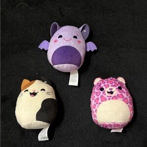 Colorful 3pc Mini Squishmallows